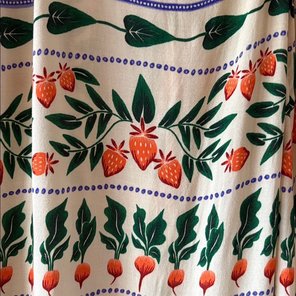 FARM Rio  V-neck Kaftan Maxi Cut out Dress - Picture 6 of 8